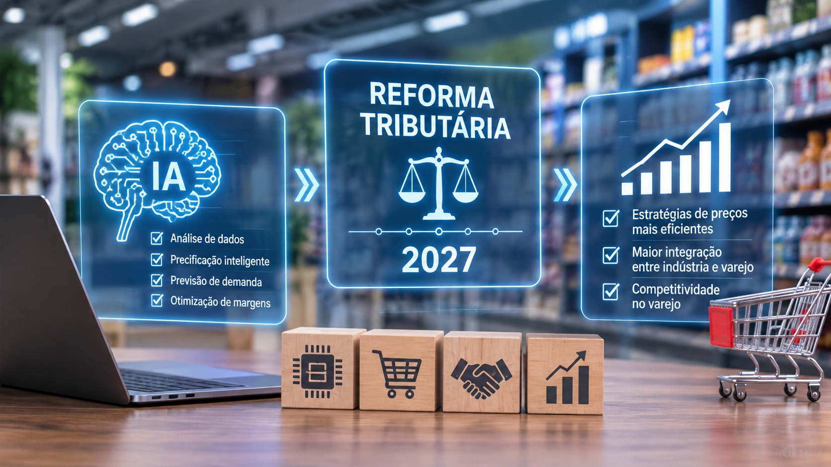 Inteligência artificial e Reforma Tributária devem transformar estratégias de preços no varejo a partir de 2027